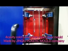 4 গহ্বর ভিজা wipe কভার ছাঁচ ঠান্ডা রানার