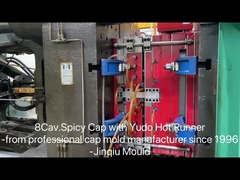 গরম রানার ছাঁচ দিয়ে 8 গহ্বর মরিচ পাউডার কভার