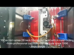 32গভীরতা স্প্রেয়ার ট্রিগার মাথা ছাঁচ মধ্যে আধা গরম রানার স্বয়ংক্রিয়ভাবে ছাঁচ মধ্যে বন্ধ