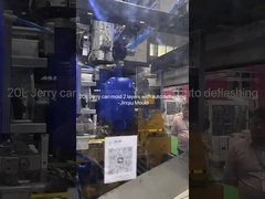 একক গহ্বর 25L স্বয়ংক্রিয় ডিফ্ল্যাশিং মধ্যে হ্যান্ডেল ডাবল স্তর সঙ্গে কাস্টমাইজড Jerrycan ব্লো ছাঁচ